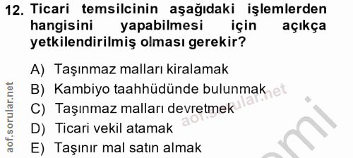 Soru 12