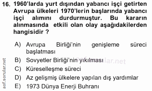 Soru 16