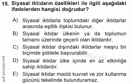 Soru 15