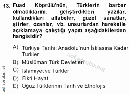 Soru 13