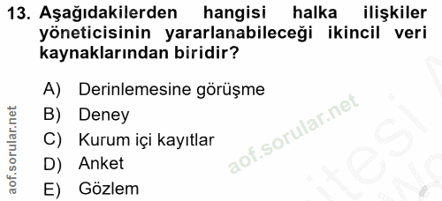 Soru 13