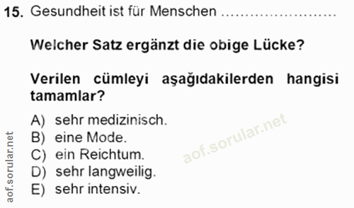 Soru 15