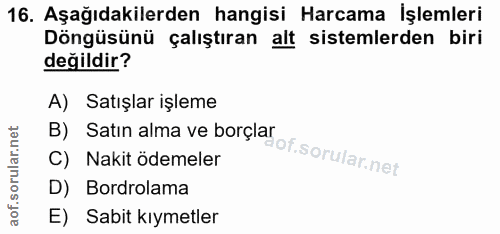 Soru 16