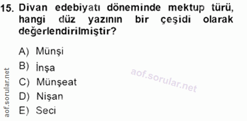 Soru 15