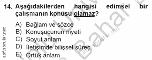 Soru 14