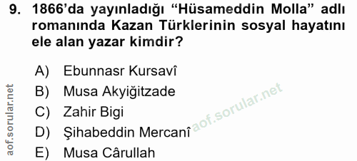 Soru 9