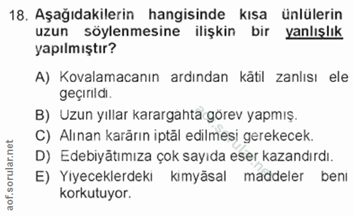 Soru 18