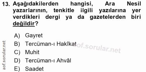 Soru 13