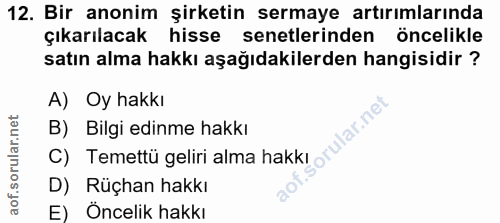 Soru 12