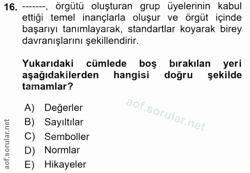Soru 16
