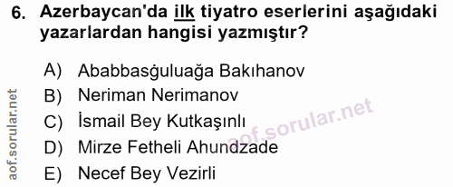 Soru 6