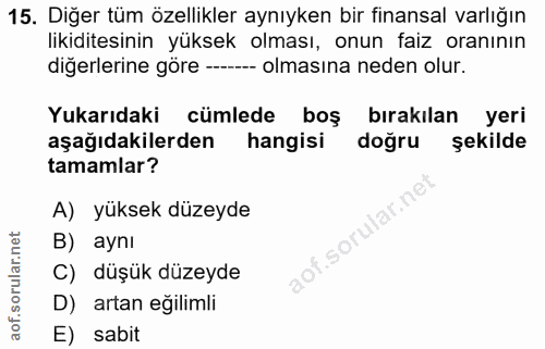 Soru 15