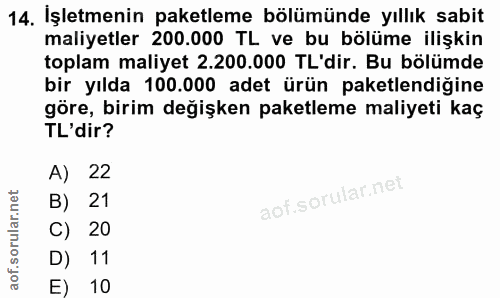 Soru 14