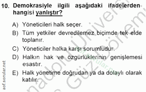 Soru 10