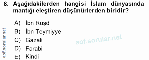 Soru 8