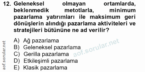 Soru 12