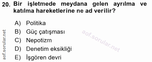 Soru 20