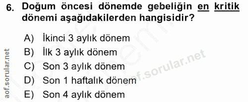 Soru 6