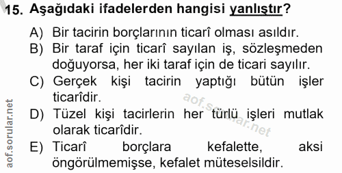 Soru 15