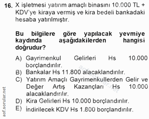 Soru 16