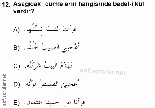 Soru 12