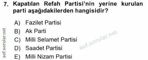 Soru 7