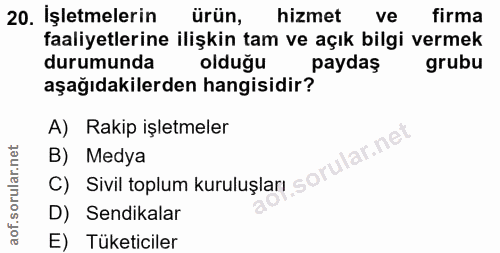 Soru 20