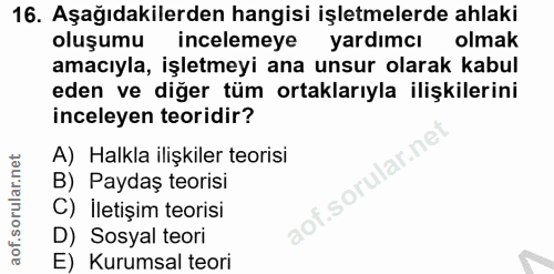 Soru 16