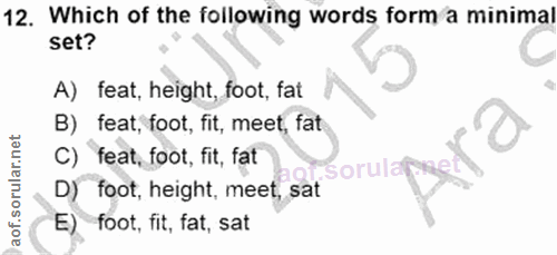 Soru 12