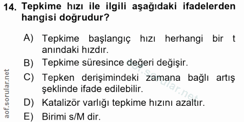 Soru 14