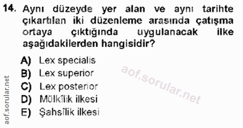 Soru 14