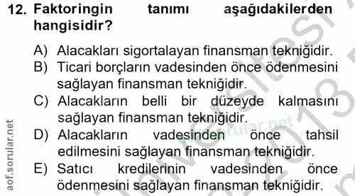 Soru 12