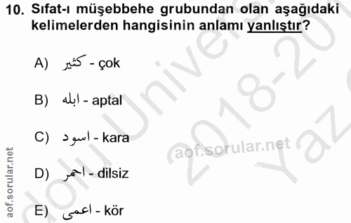 Soru 10