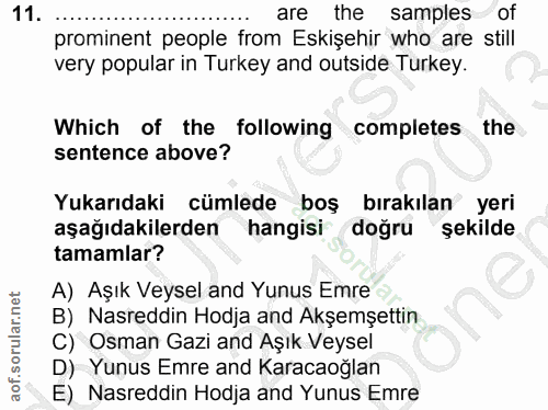 Soru 11