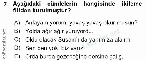 Soru 7