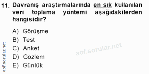 Soru 11