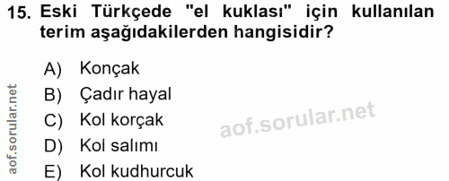 Soru 15