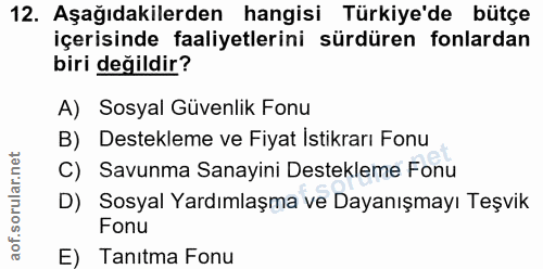 Soru 12