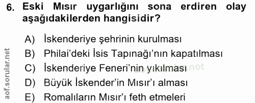 Soru 6