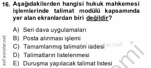Soru 16