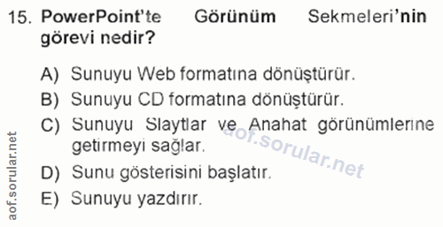 Soru 15