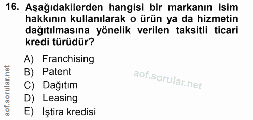Soru 16