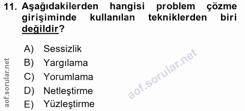 Soru 11