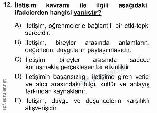 Soru 12