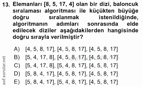 Soru 13