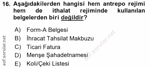 Soru 16