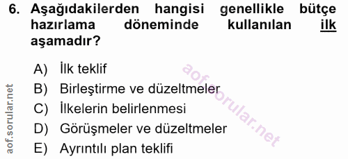 Soru 6