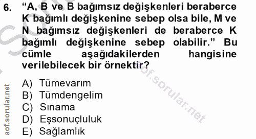 Soru 6