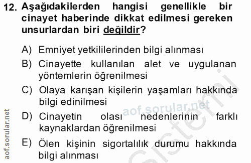 Soru 12