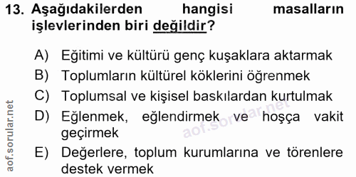 Soru 13